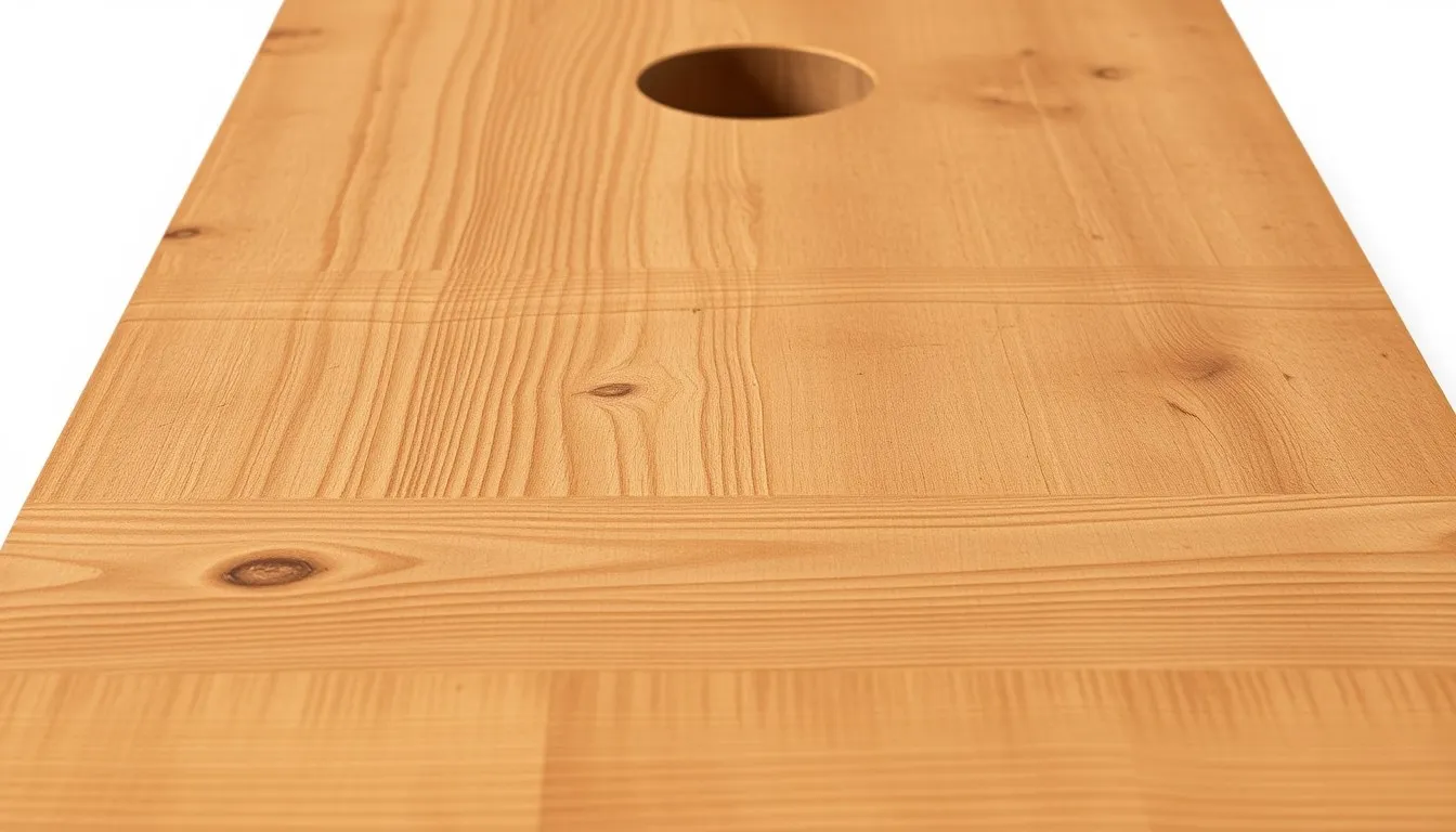 distance on cornhole