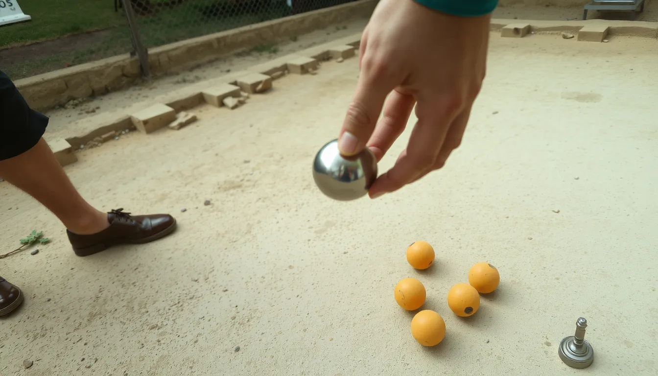 tir pétanque