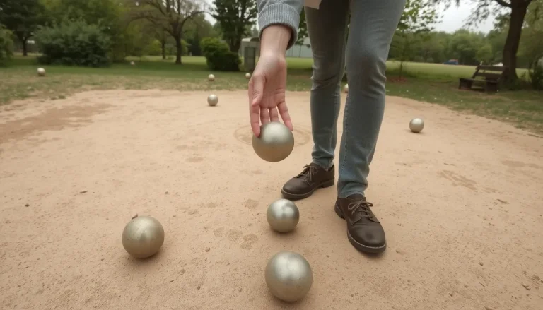 Exercices de tir à la pétanque : techniques, posture et entraînement