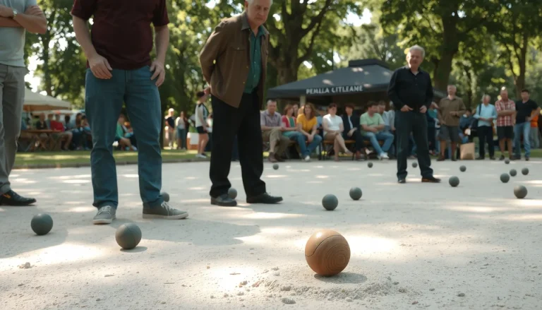 Concours de pétanque près de chez vous : tournois, terrains et clubs